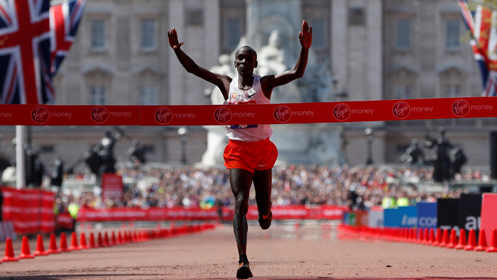 Kipchoge wins London Marathon title