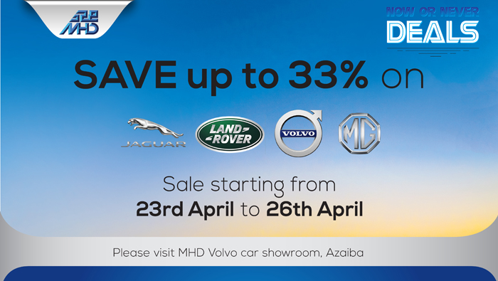 MHD Automotive Divisions 'Now or Never Deals' sale begins