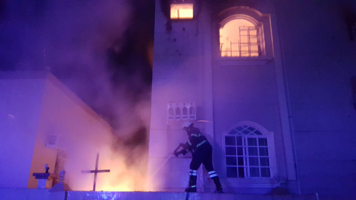 Fire breaks out in a house in Oman