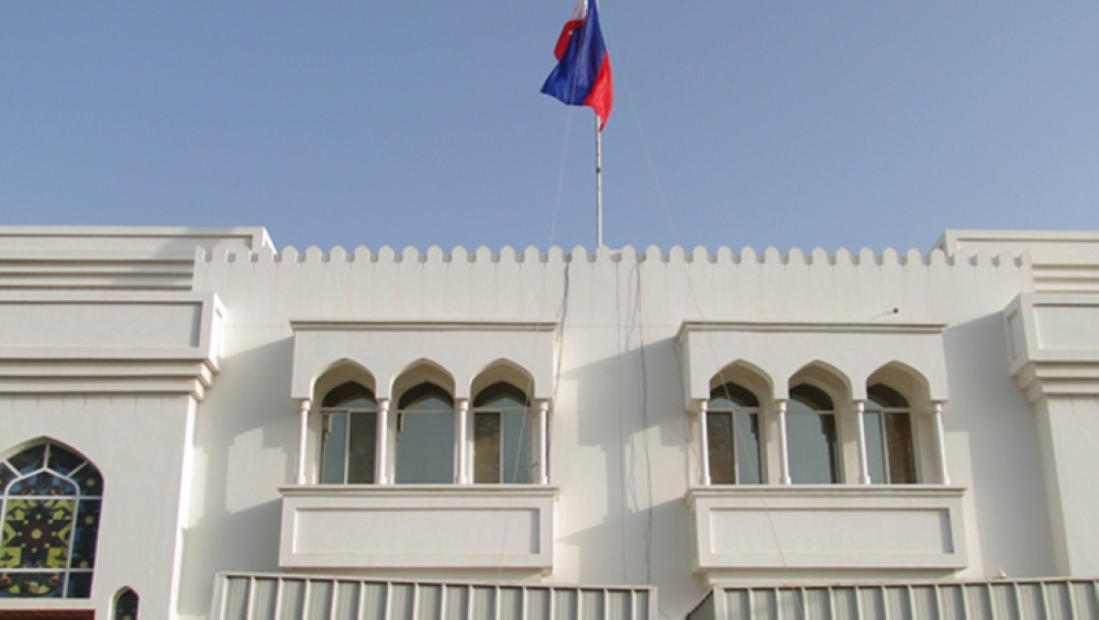 ​Philippine embassy in Oman will be closed next week