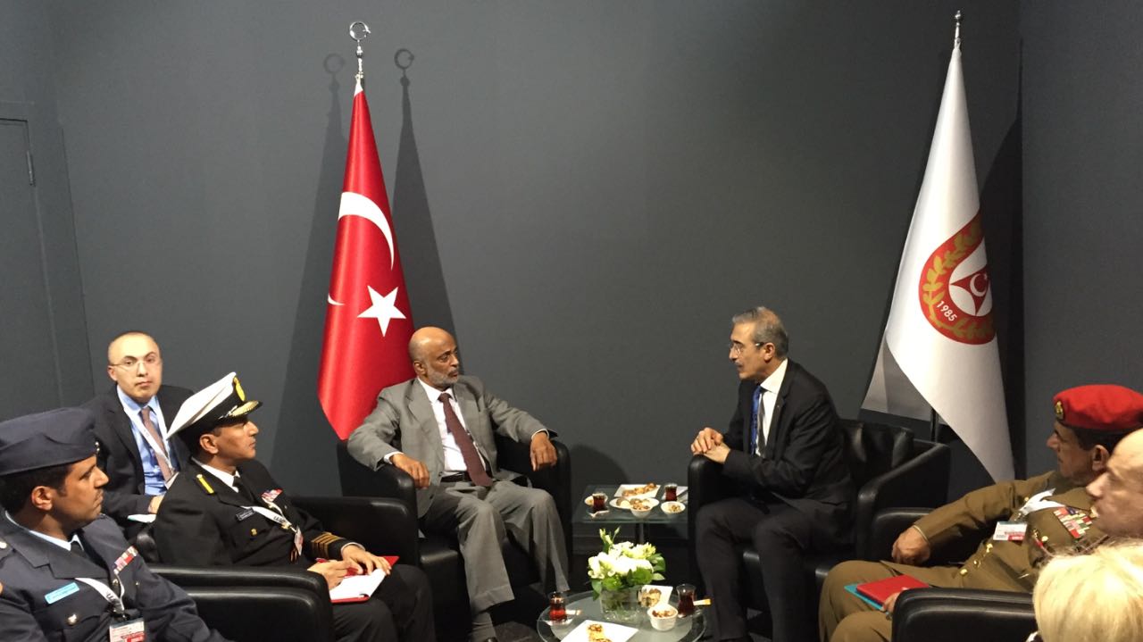 معالي الأمين العام بوزارة الدفاع يشارك في افتتاح معرض أوراسيا بجمهورية تركيا