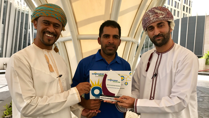Community Impact Award for International Volunteers Oman