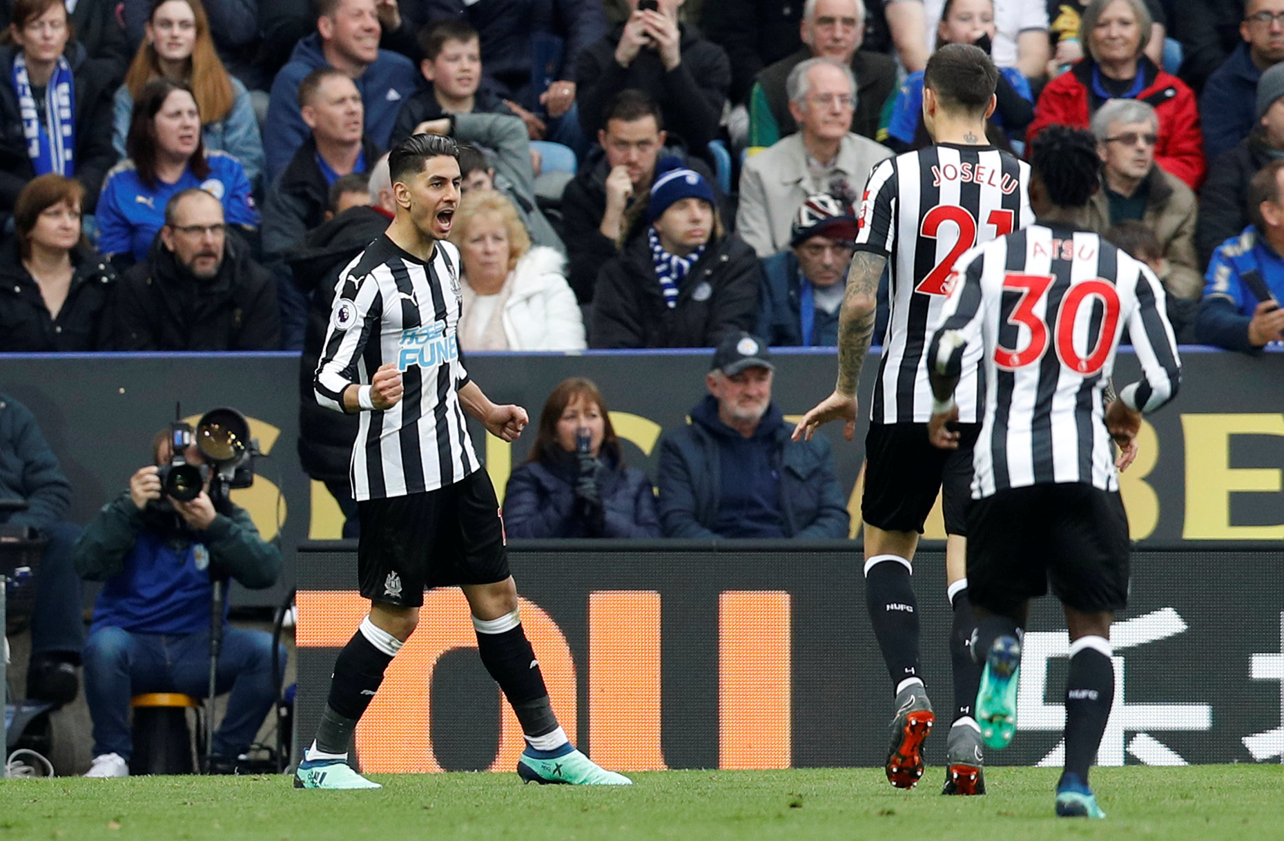 Football: Newcastle step closer to survival with win over Leicester