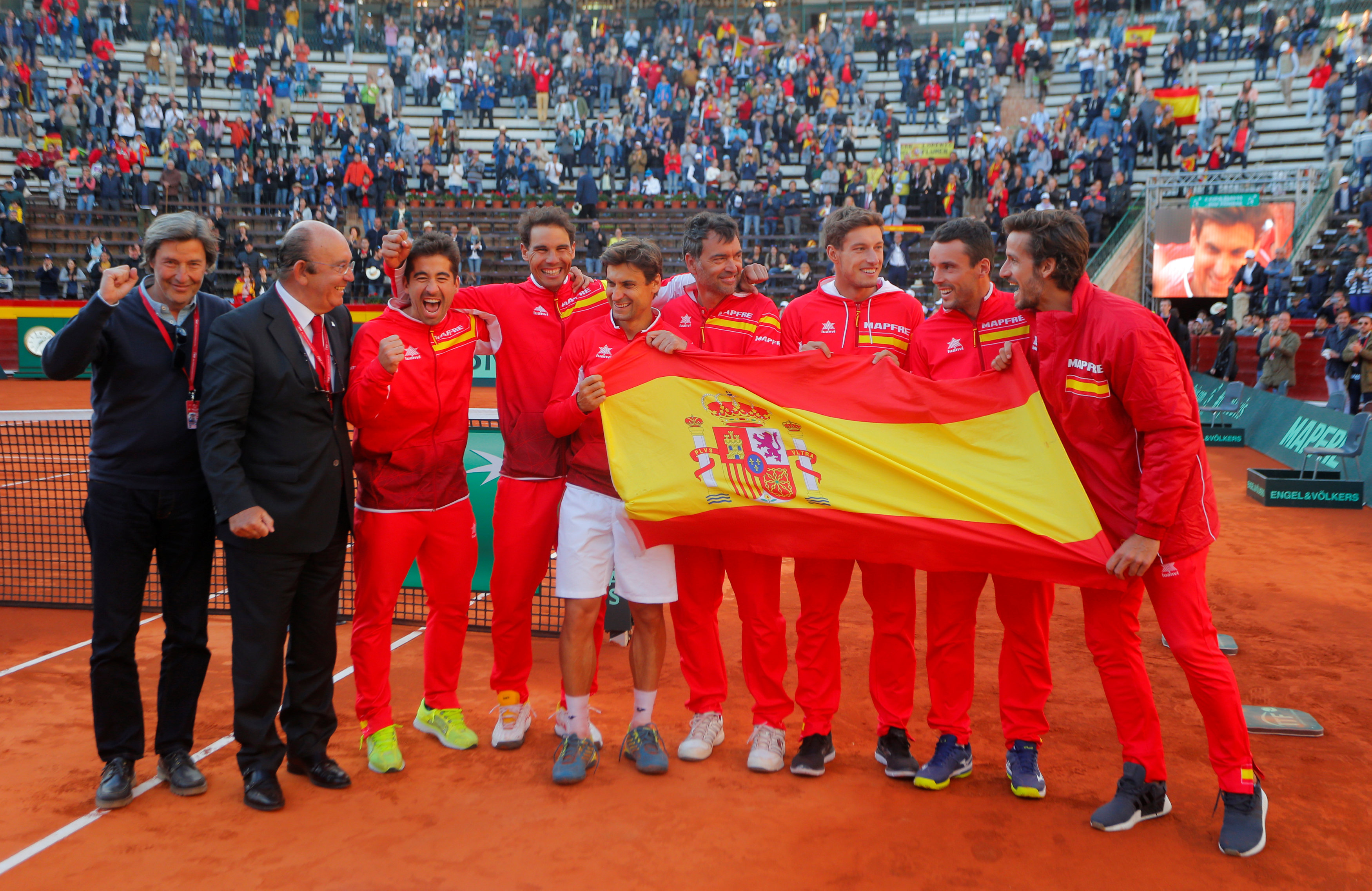 Tennis: Spain join France, Croatia in Davis Cup semis