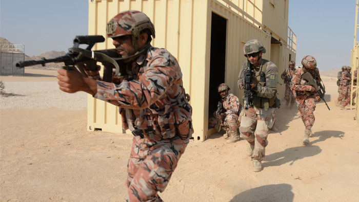 Royal Army of Oman, French troops hold joint military exercise