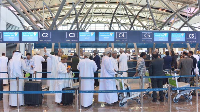Muscat airport registers growth in passenger traffic