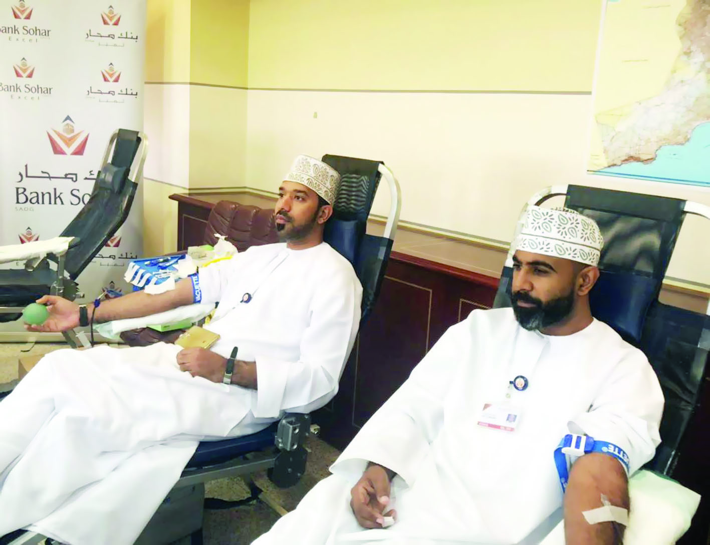 بالتعاون مع وزارة الصحةبنك صحار ينظم حملة للتبرع بالدم