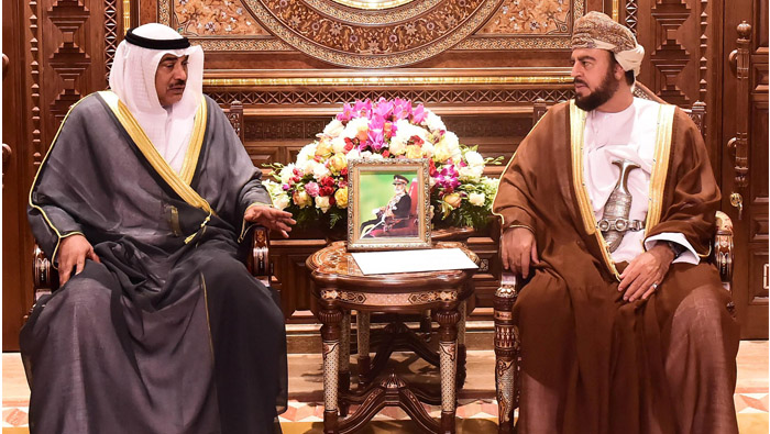 His Majesty the Sultan receives message from Kuwait Emir