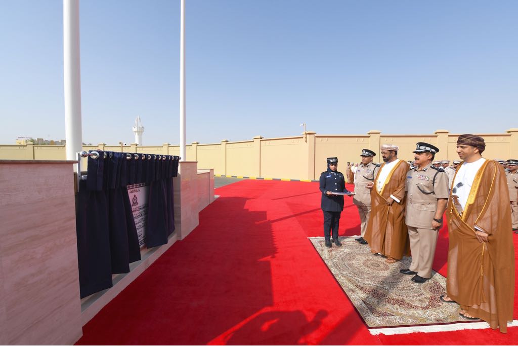 شرطة عمان السلطانية تحتفل بافتتاح منفذ صعراء في البريمي