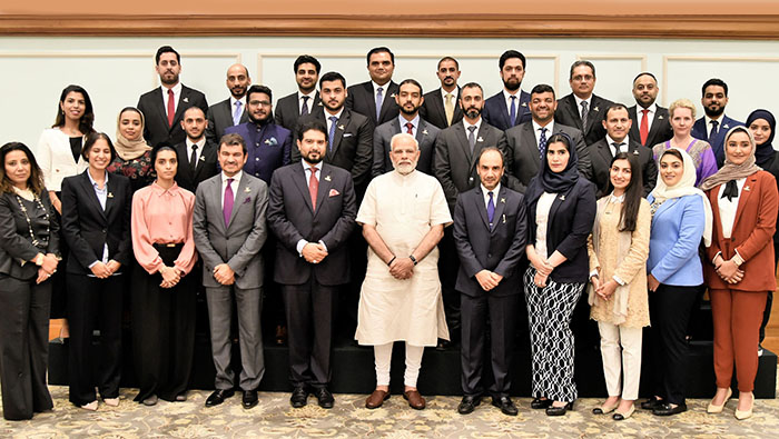 Oman’s top young business leaders meet Indian PM Modi