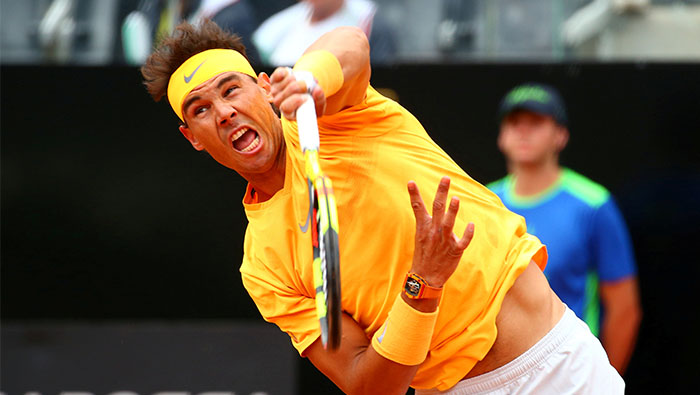 Tennis: Nadal cruises into Italian Open third round, Thiem exit