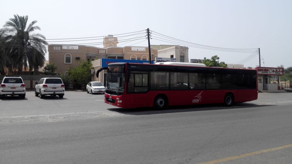 Mwasalat makes first trip on its new northern route