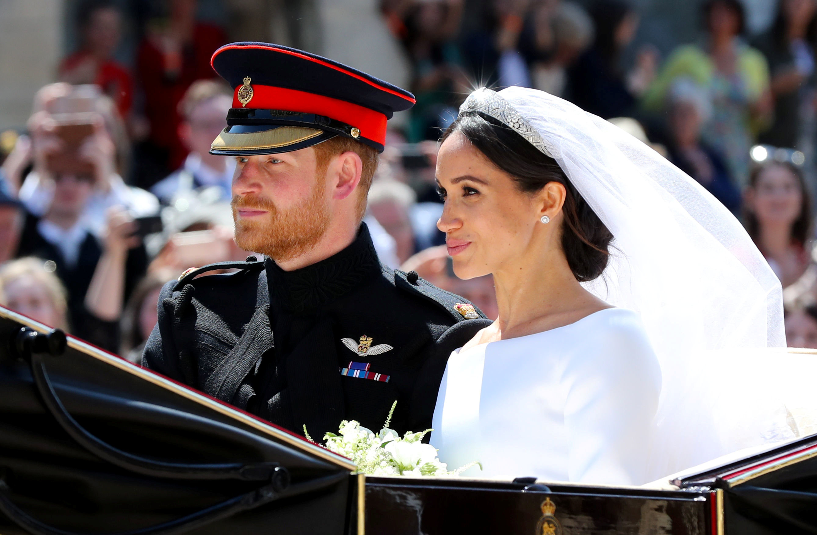 Britain's Prince Harry weds US actress Markle