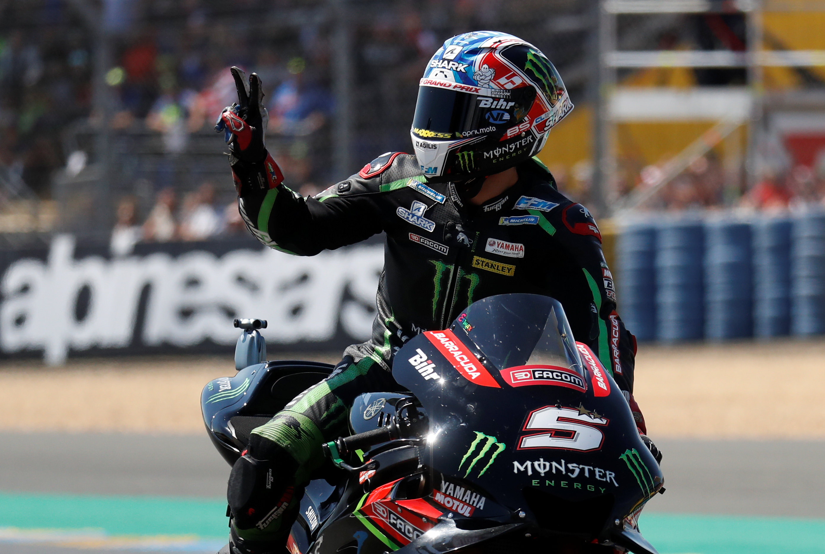 Motorsport: Zarco takes home pole for French MotoGP