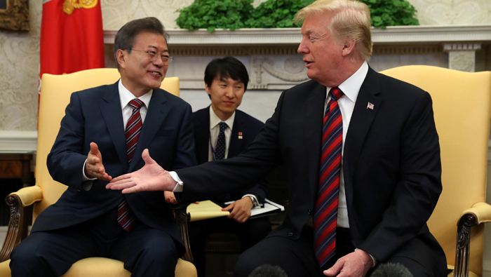Trump says there is a chance his summit with N. Korea's Kim won't happen