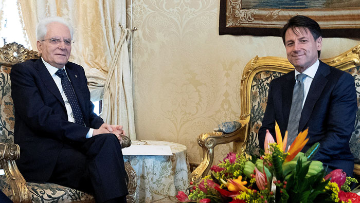 Italian president gives PM mandate to political novice
