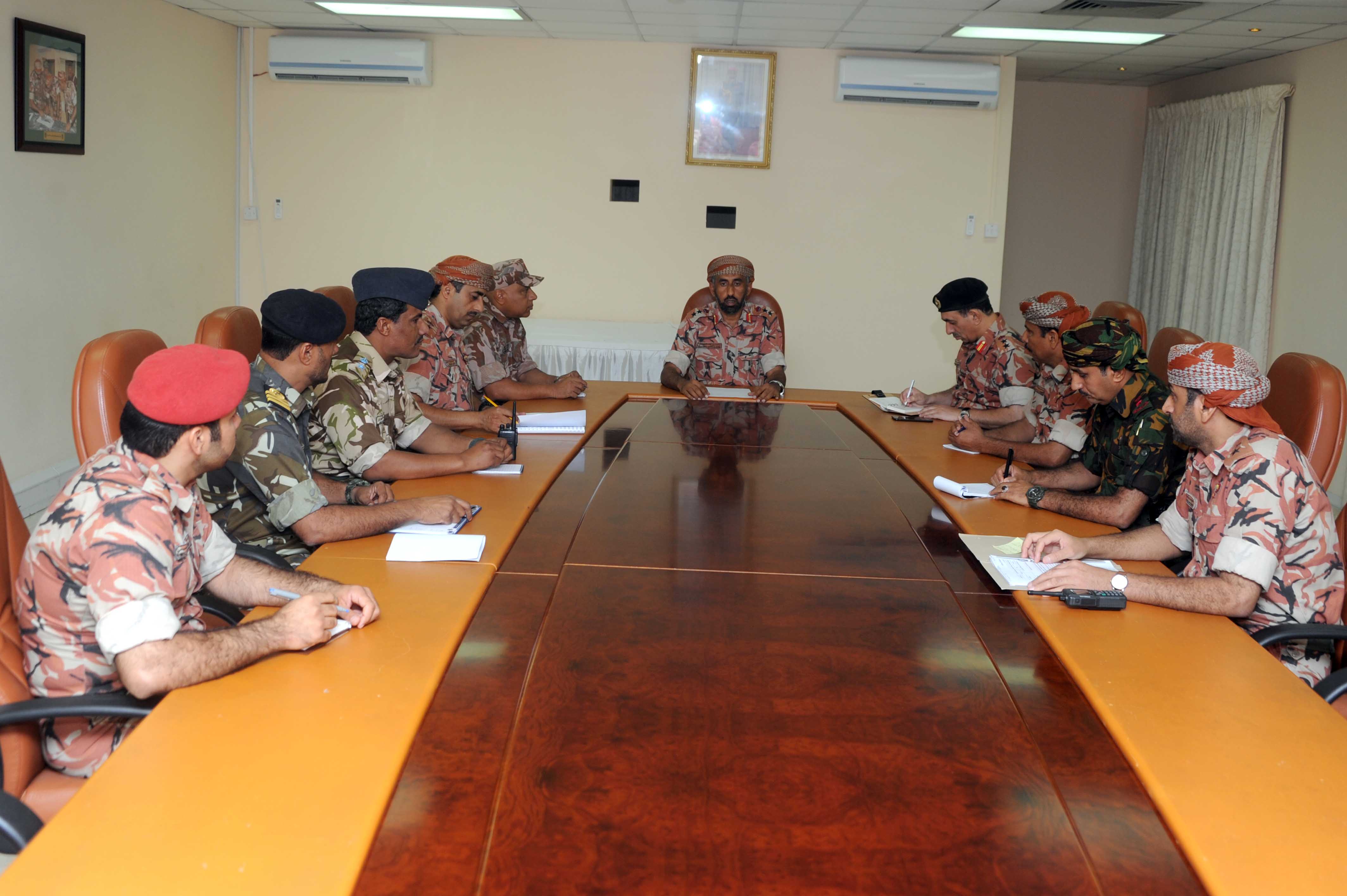 اللجنة العسكرية الفرعية لإدارة الحالات الطارئة بالجيش تعقد اجتماعها