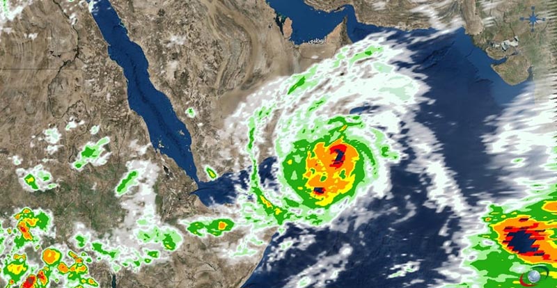 ظفار.. وفاة طفلة بفعل رياح "مكونو"