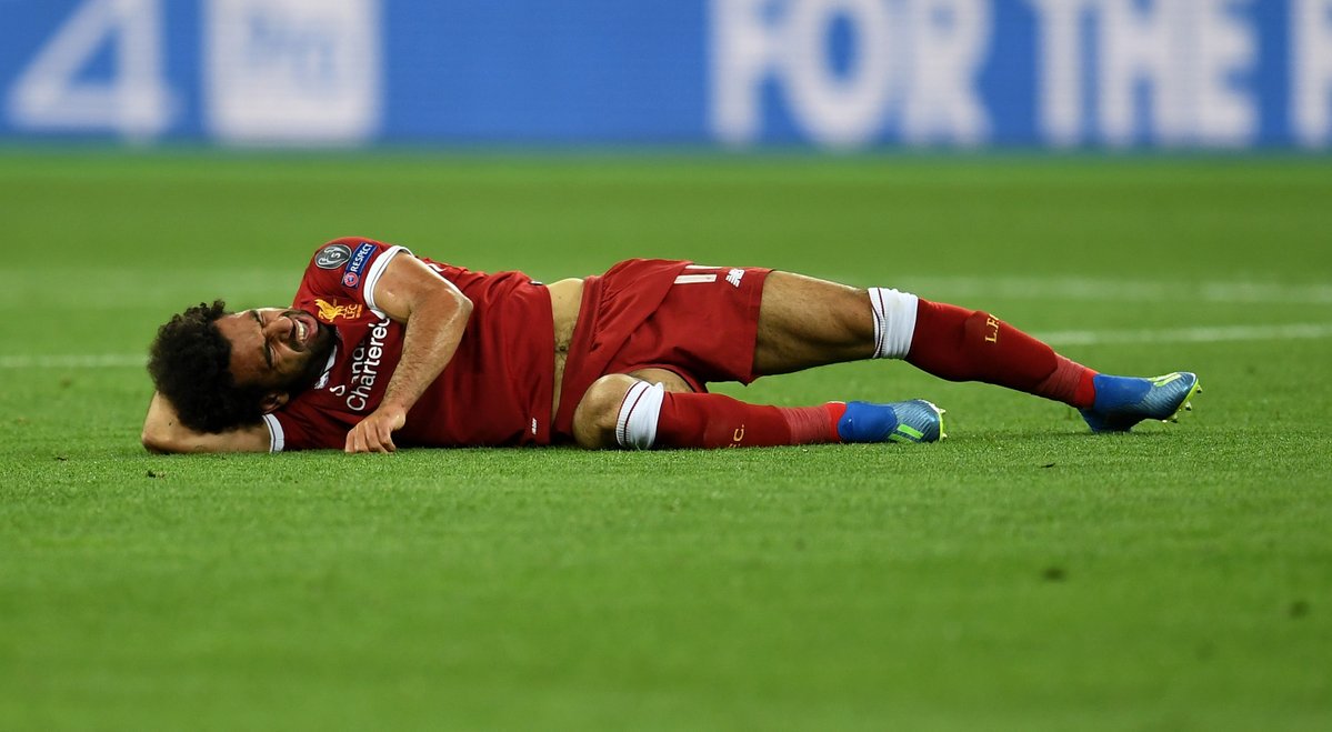 أصابة محمد صلاح تبعده عن نهائيات كأس العالم
