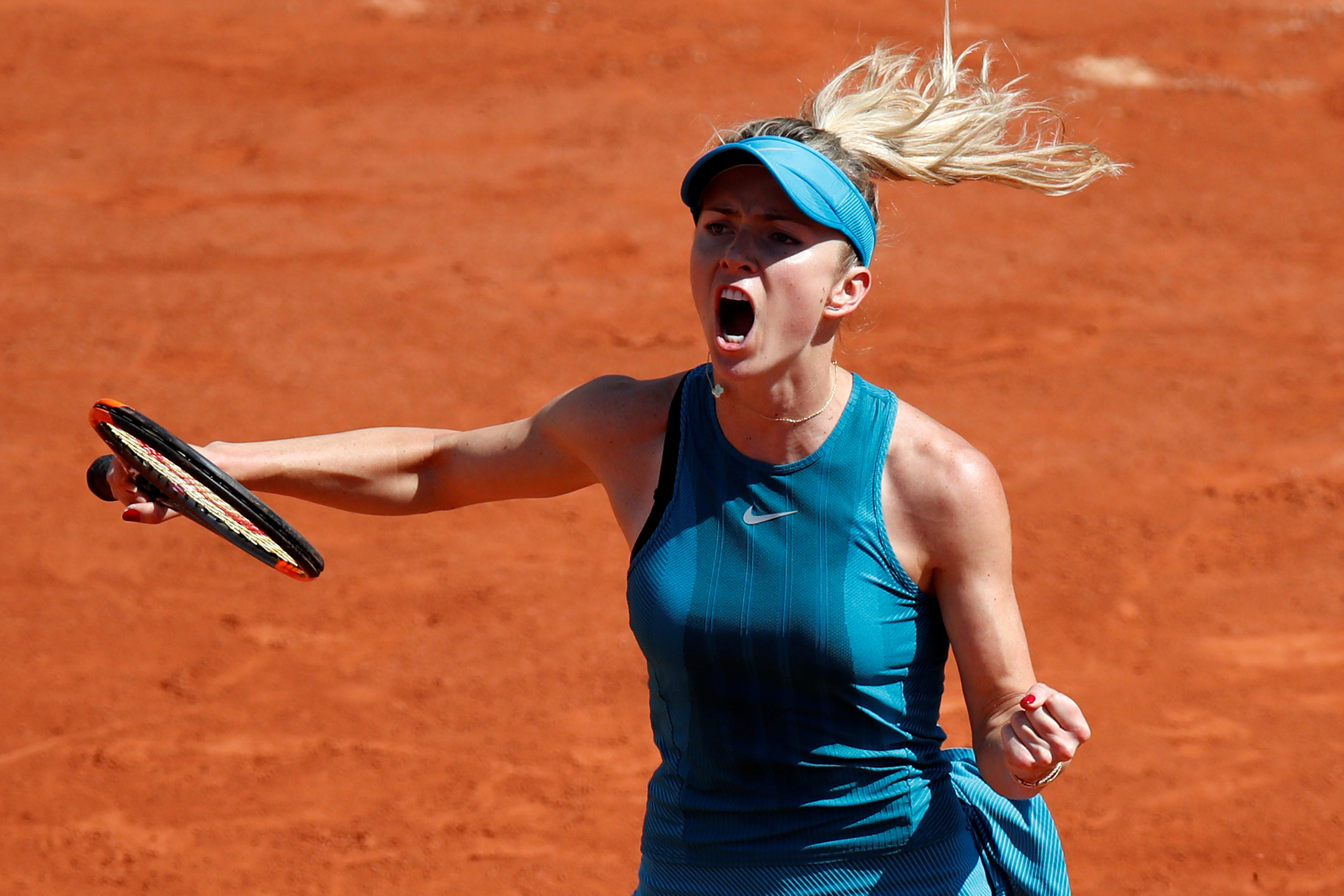 French Open: Svitolina sweeps past Tomljanovic after shaky ...