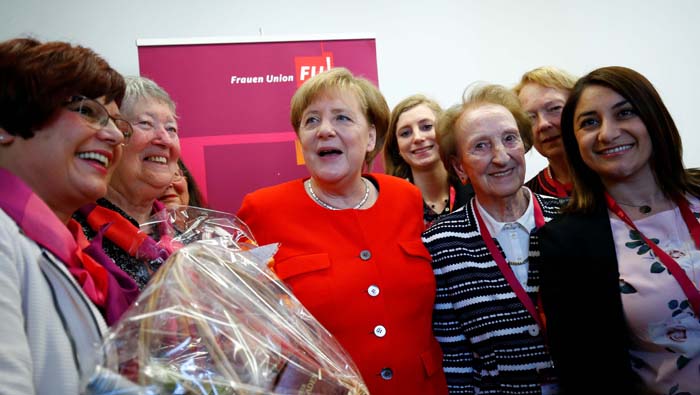 We must attract more women to survive, Merkel tells her party