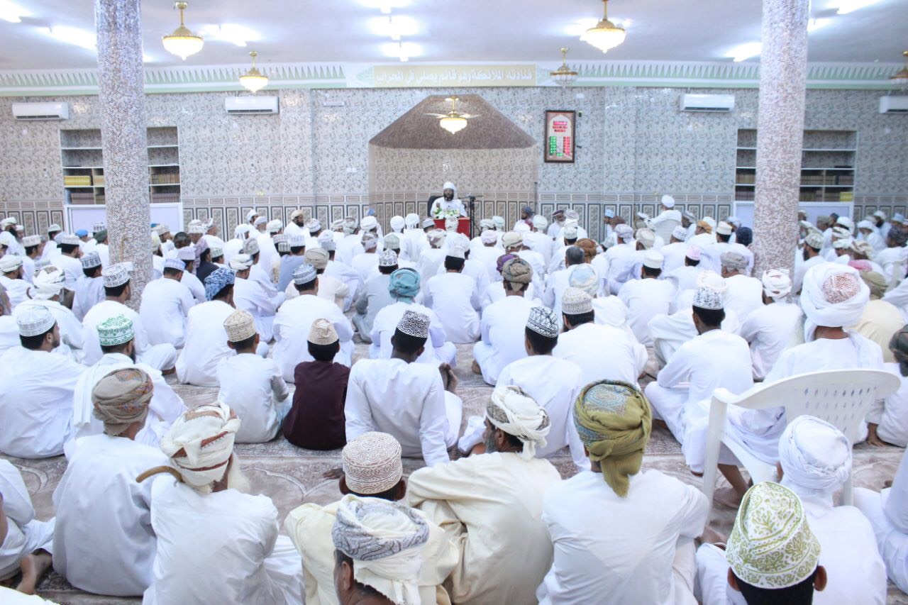 افتتاح مسجد الغفار بولاية دماء والطائيين