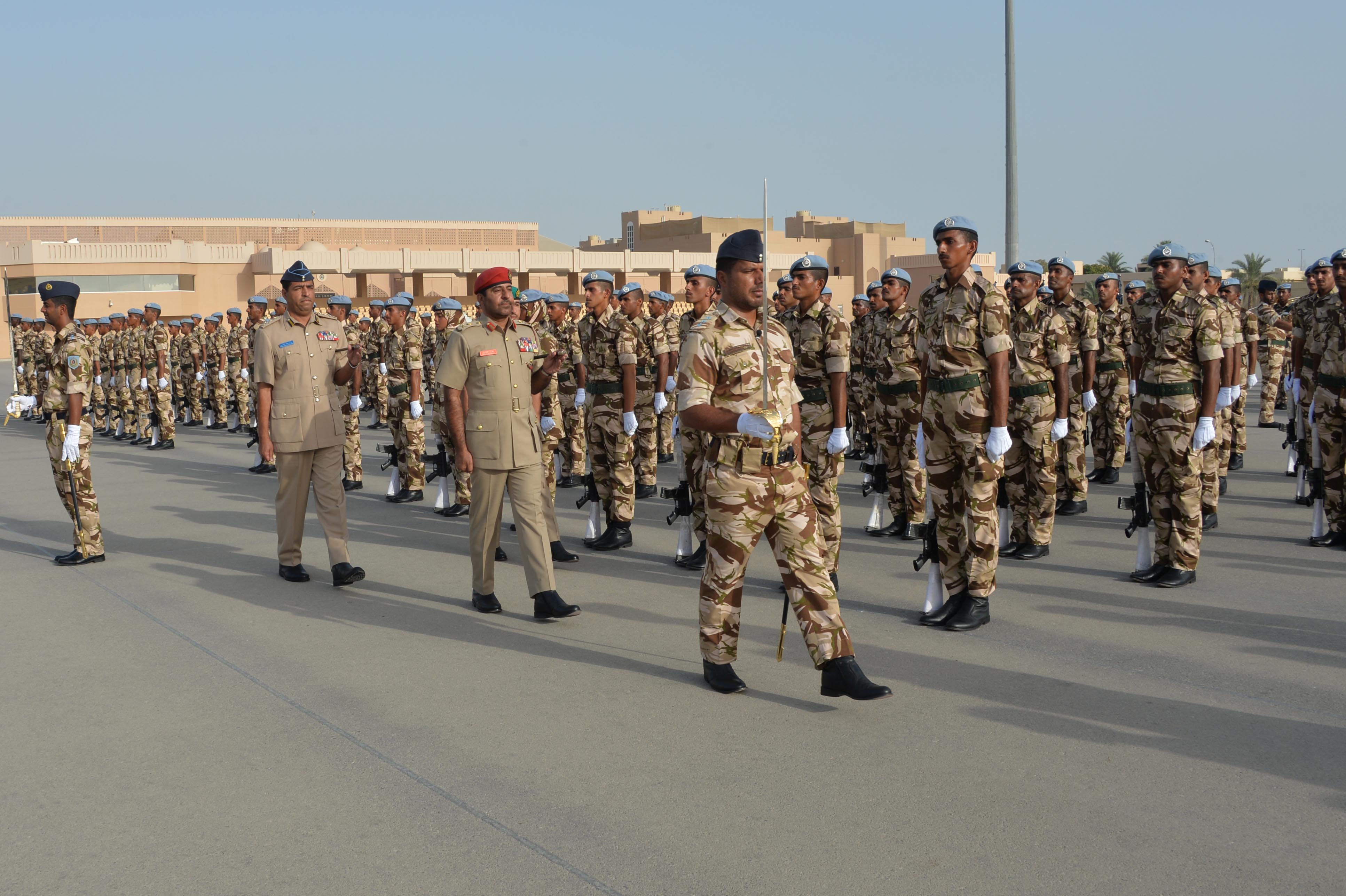 تخريج دفعة من الجنود المستجدين بسلاح الجو السلطاني العماني