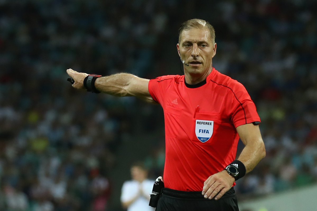 الحكم الأفضل في مونديال 2014.. يدير المباراة الافتتاحية بين السعودية وروسيا