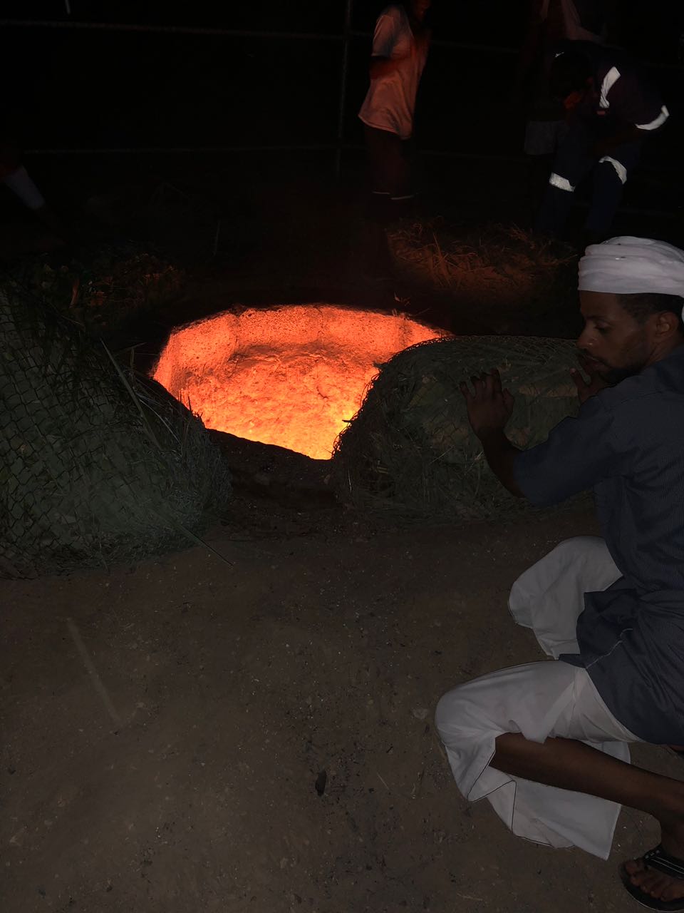 Video Watch traditional Omani shuwa being buried on Eid Al Fitr