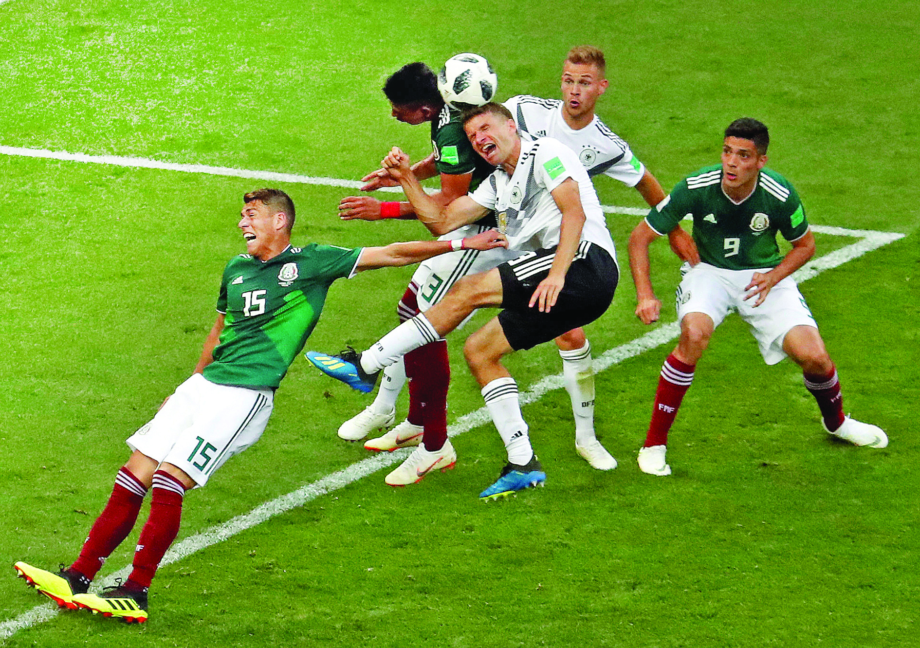 Soccer: Stunned Germany pledge to bounce back from Mexico loss