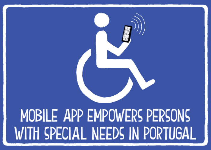 Mobile app empowers persons with special needs in Portugal