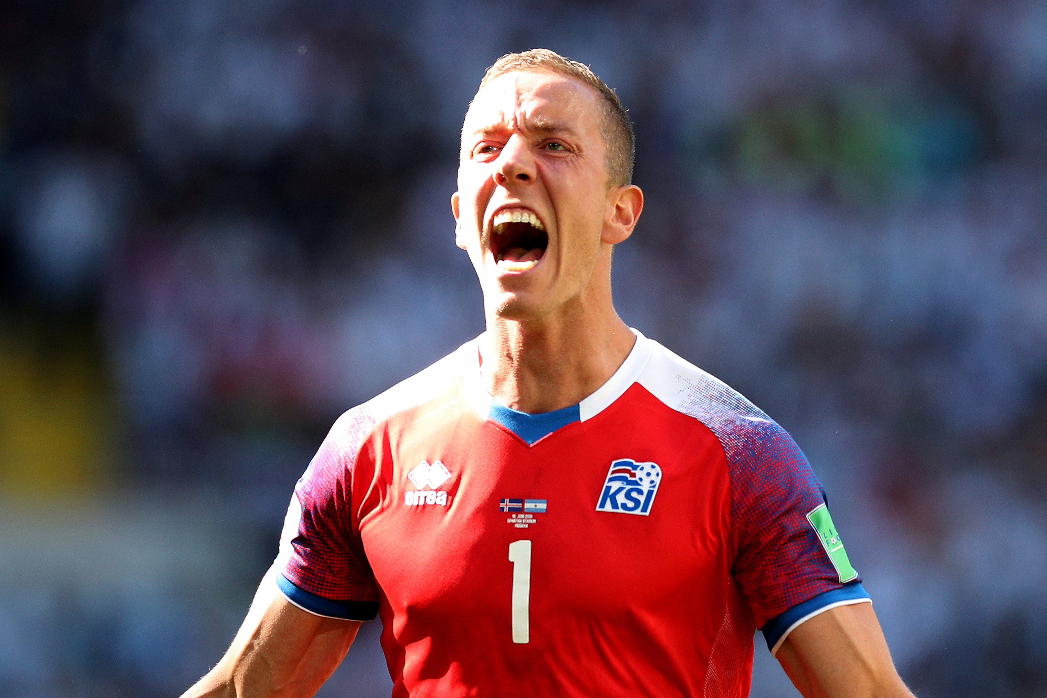 Football: Iceland keeper Halldorsson swaps film-making for World Cup drama