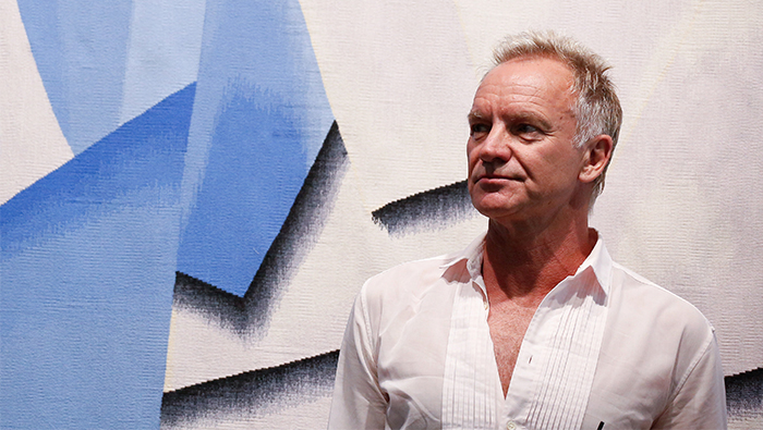 Sting blasts leaders as 'cowards' over migration crisis