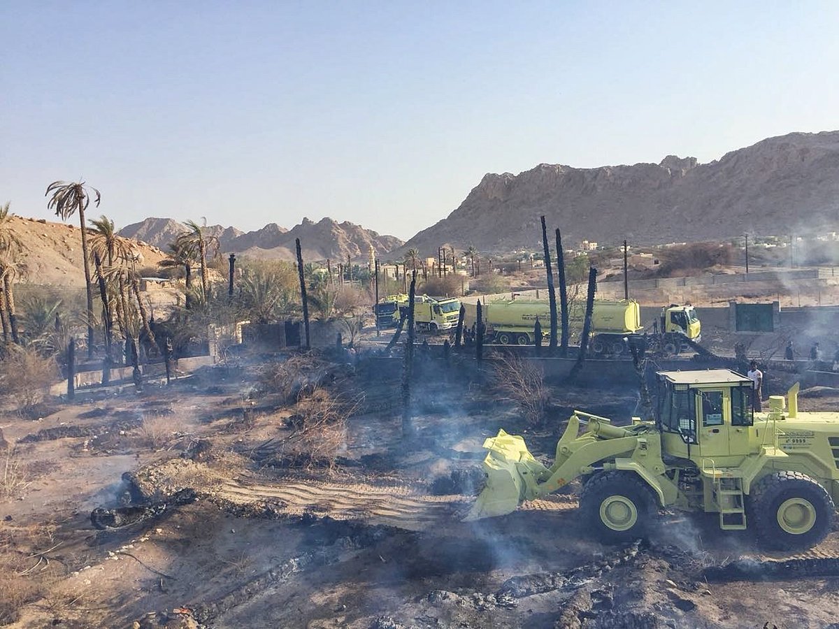 Four fires reported in one day in Oman