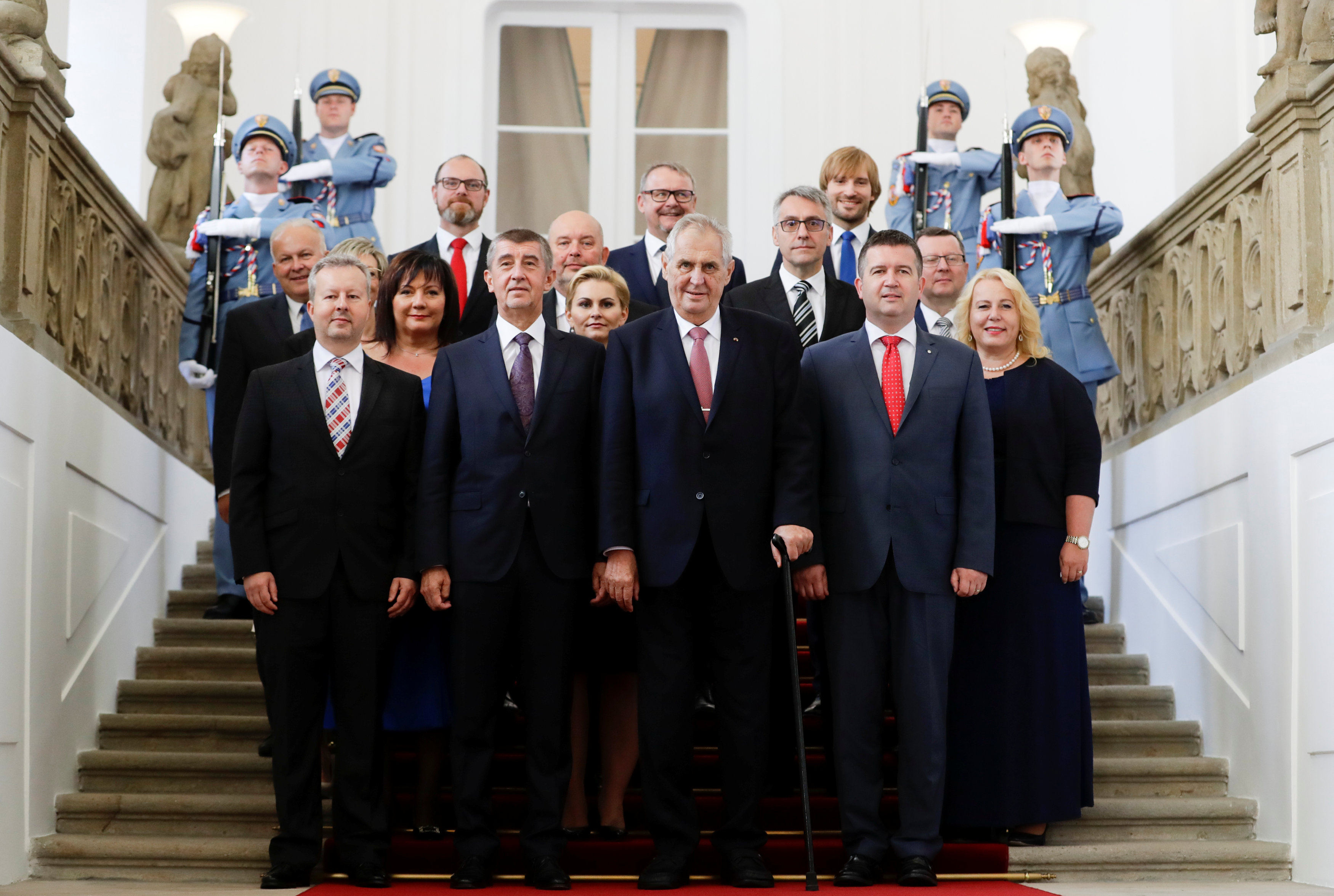 Czech president appoint two-party cabinet led by Babis
