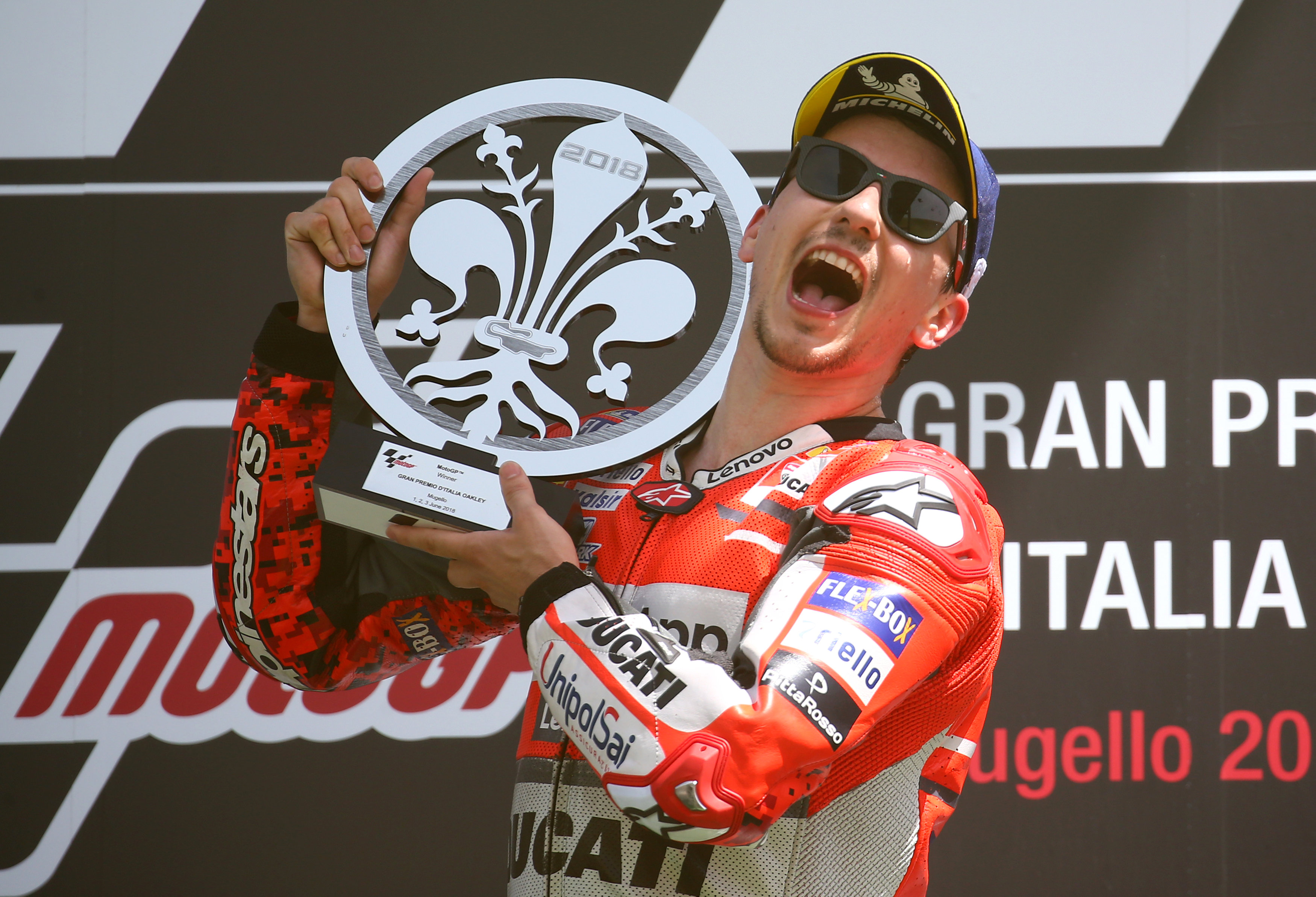 Motorsport: Lorenzo leads Ducati one-two in Italy