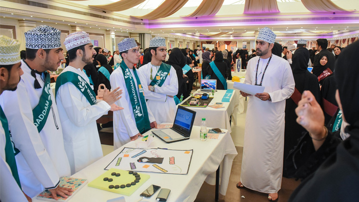 Innovative ideas of students pass Taqaddam Oman test