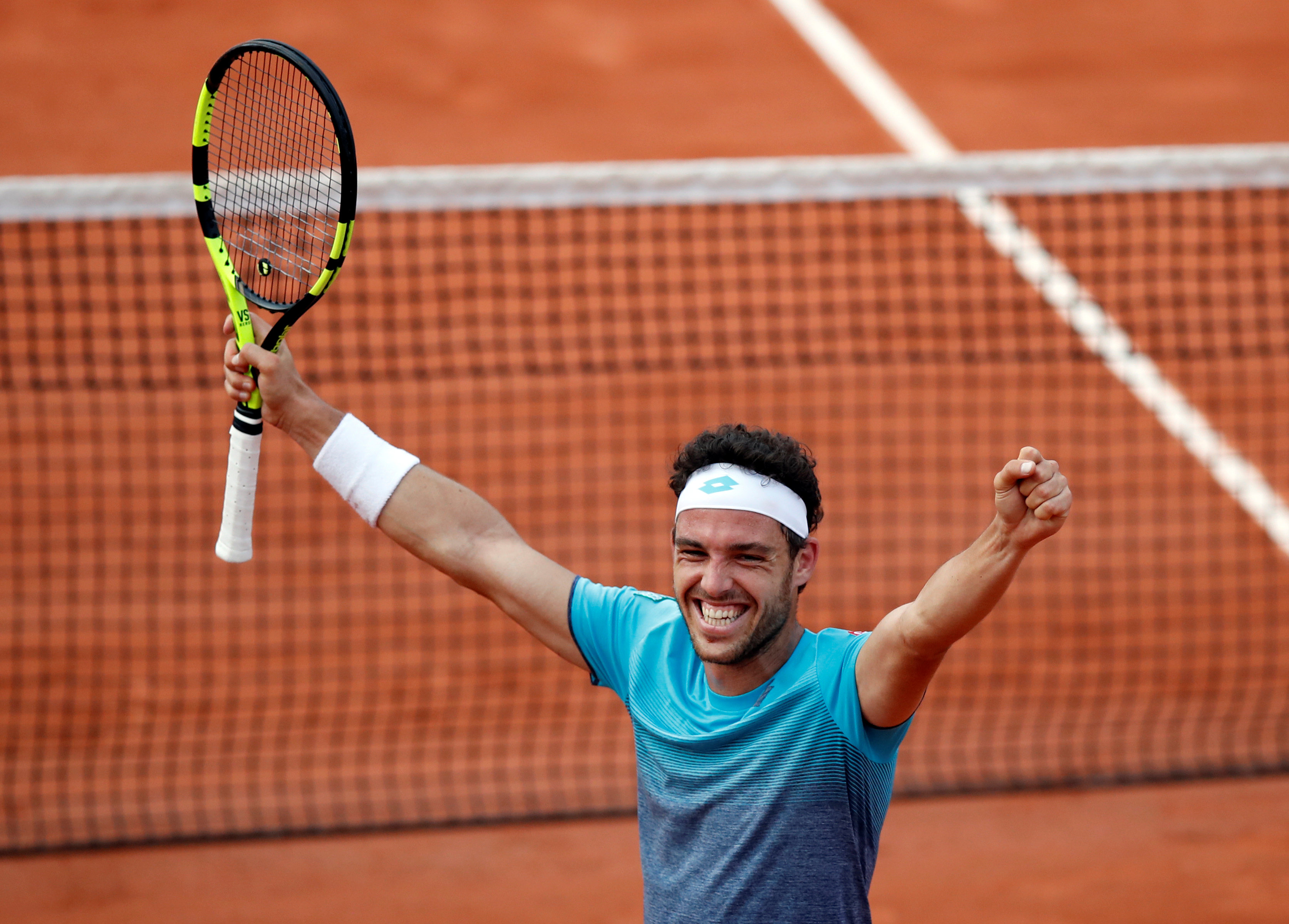 French Open: Cecchinato upsets Goffin to reach last eight