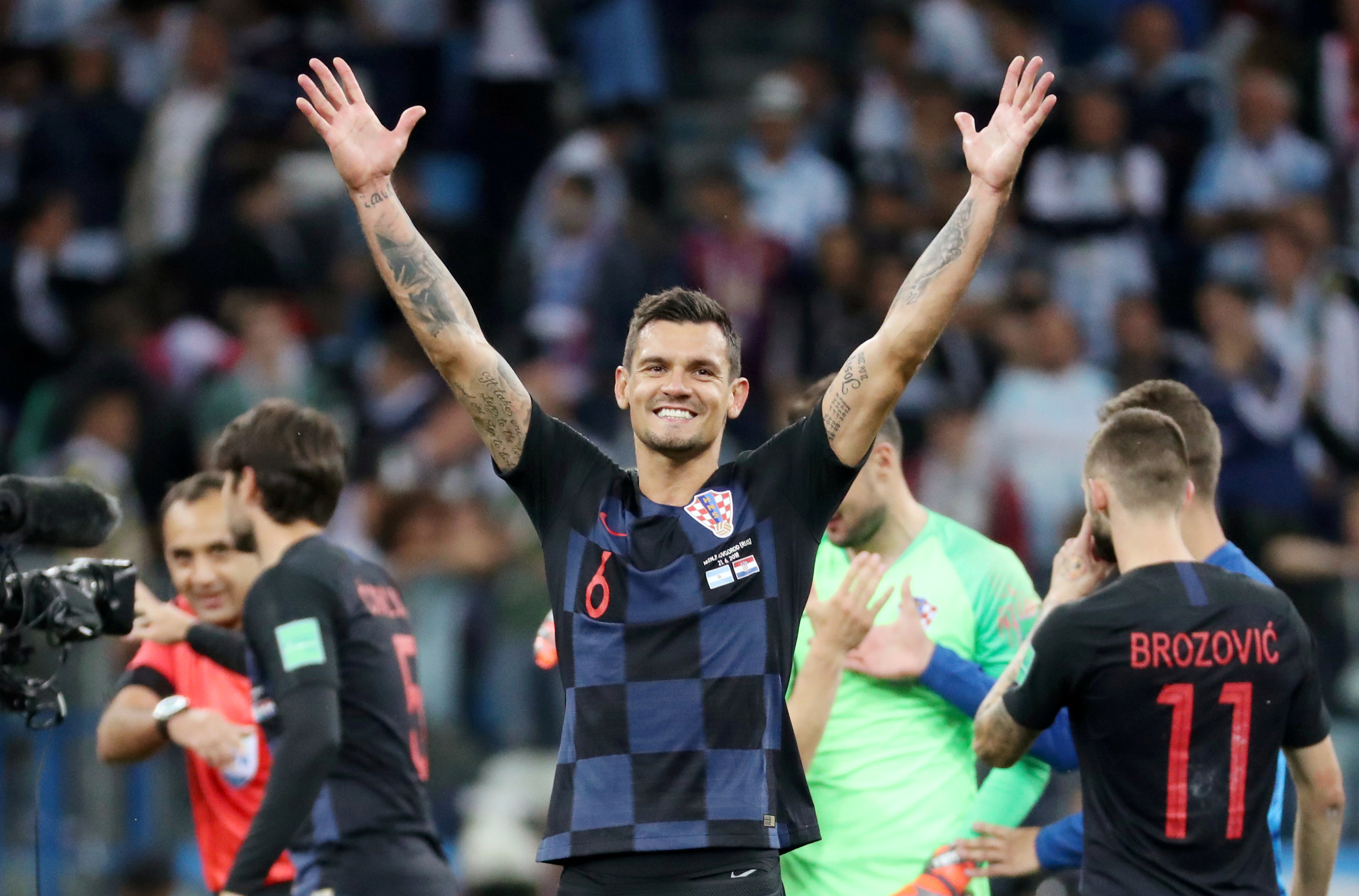 Football: High-flying Croatia favourites to knock out Danes