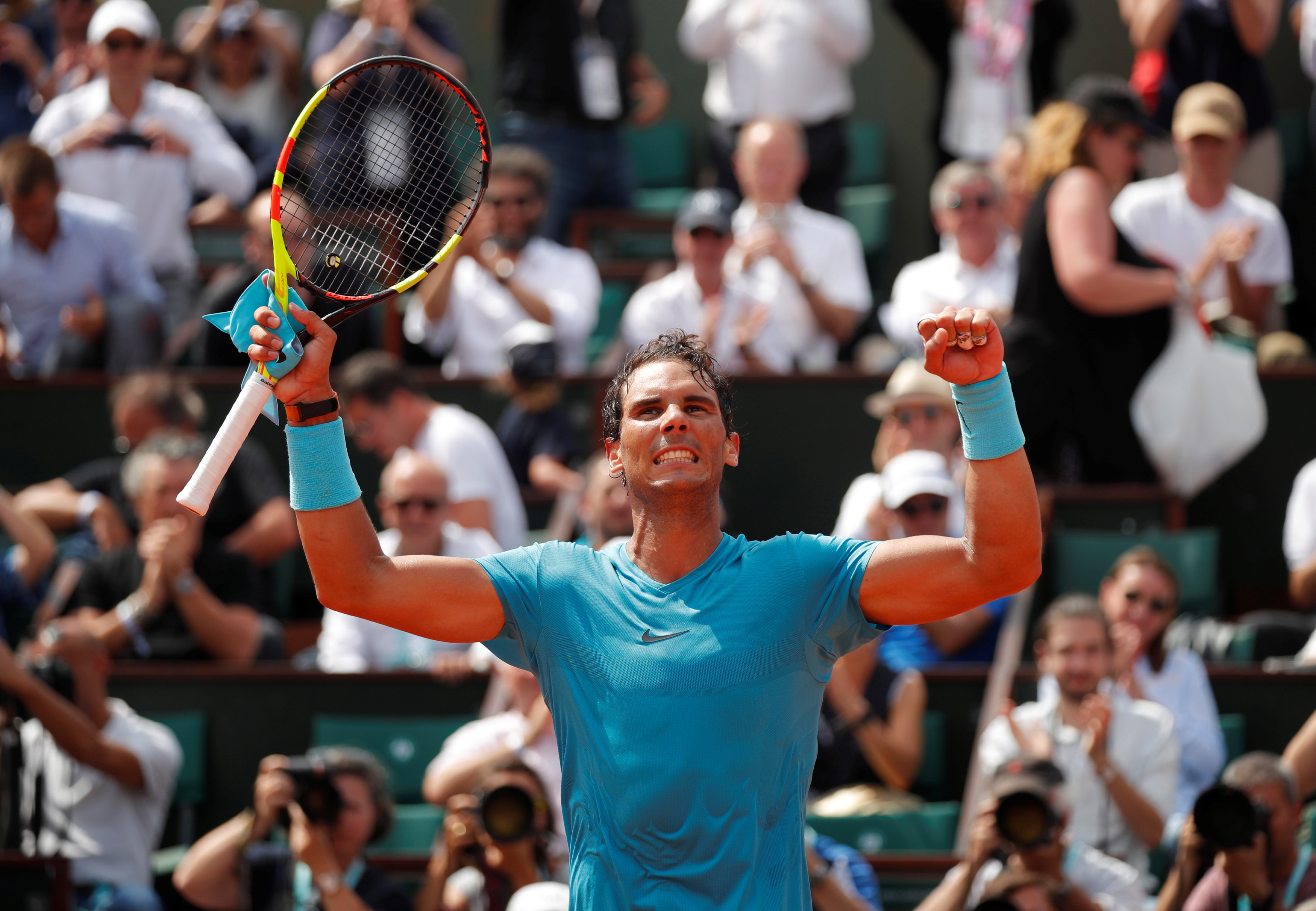 French Open: Nadal marches into quarterfinals