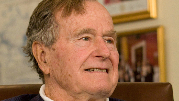 Former US president George H.W. Bush released from hospital