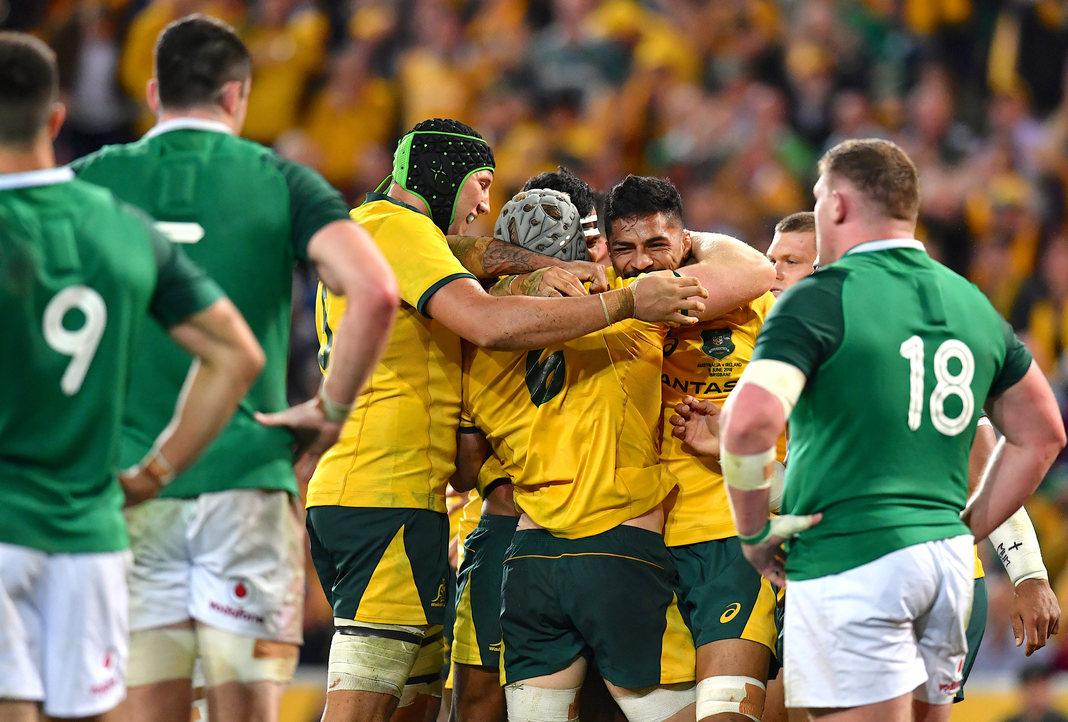 Rugby: Pocock shines as Australia beat Ireland