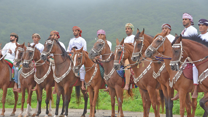 Equestrian Week in Dhofar as part of Salalah tourism festival