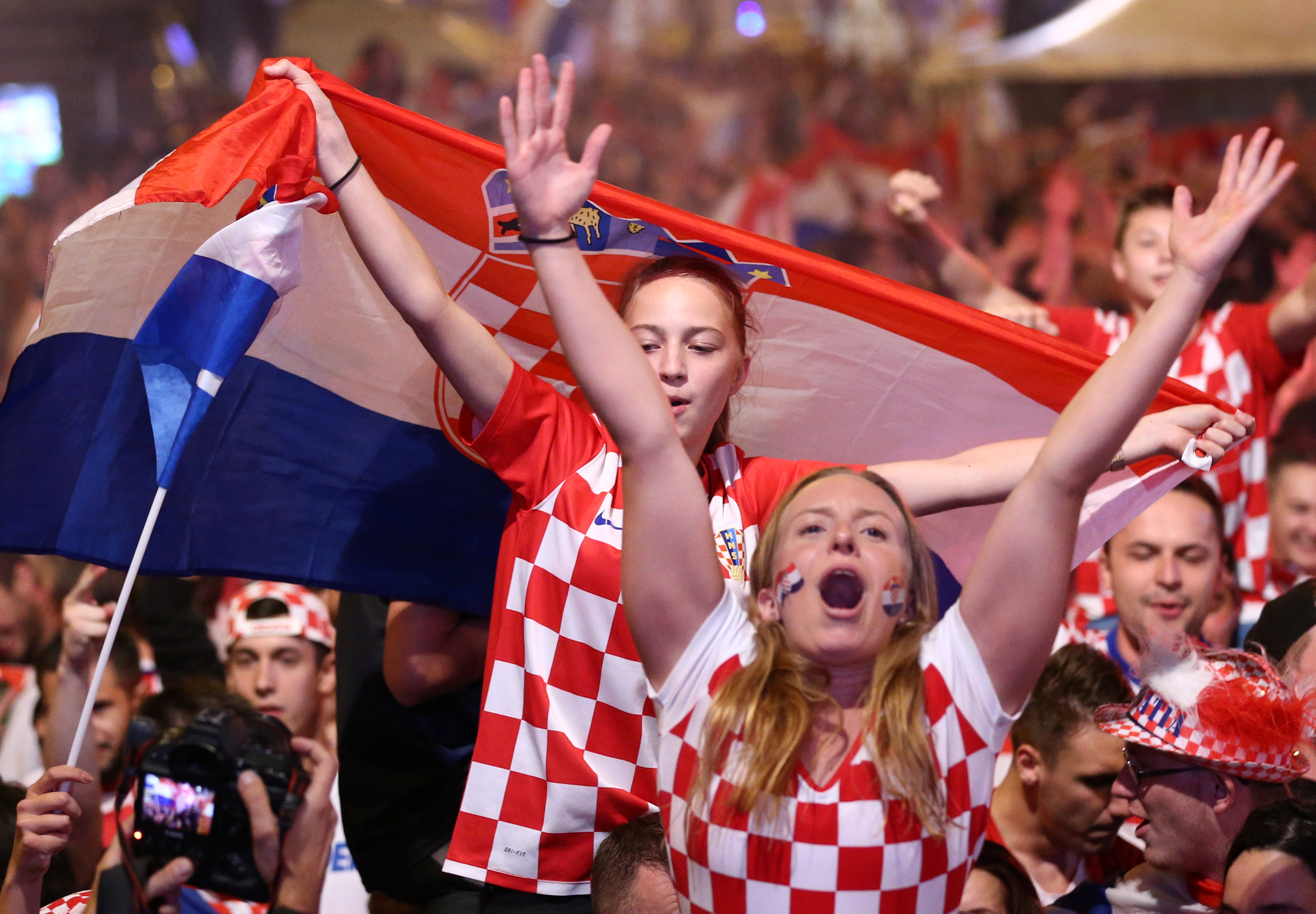 Football: Croatia fans hope to settle old score at World Cup final with France