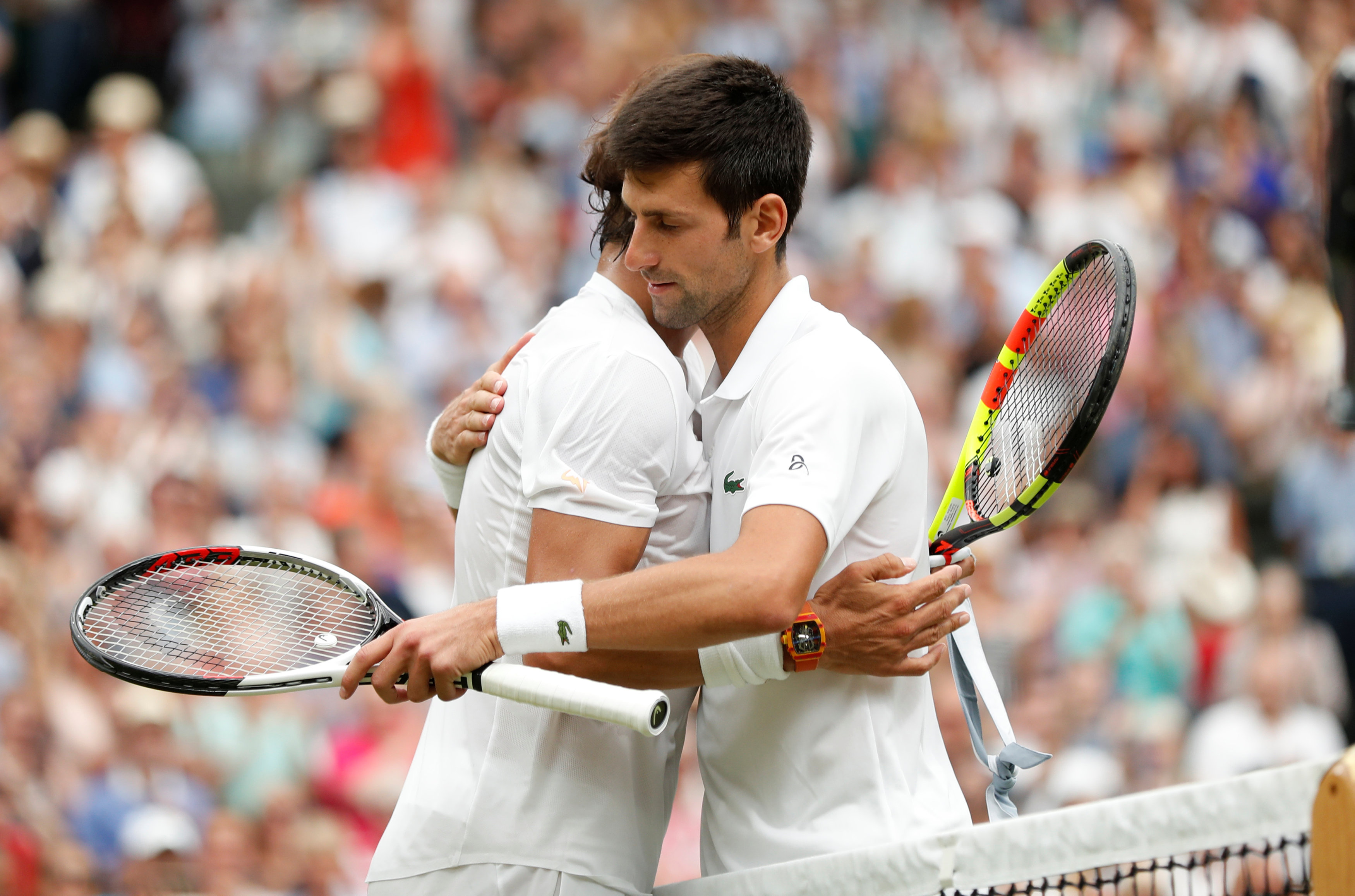 Tennis: Djokovic outlasts Nadal in classic Wimbledon semi-final