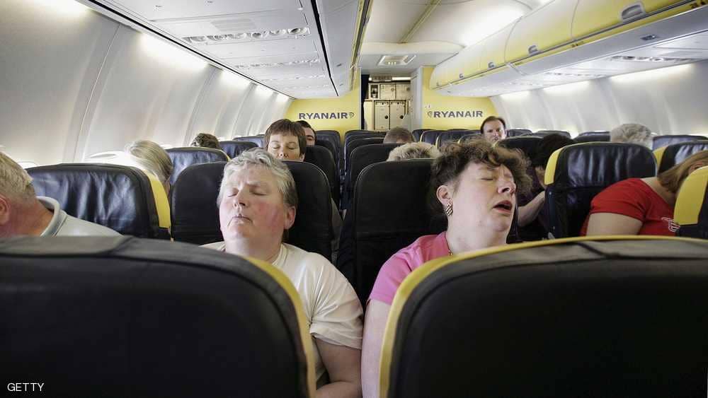 نصائح لنوم هادئ ومريح على متن الطائرة