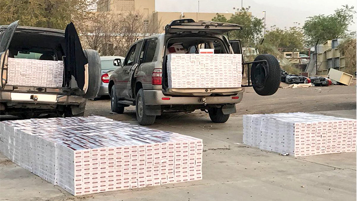 Attempt to smuggle banned cigarettes into Oman  foiled