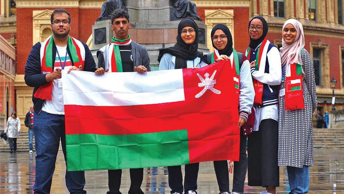 Strong Omani contingent for London Youth Science Forum