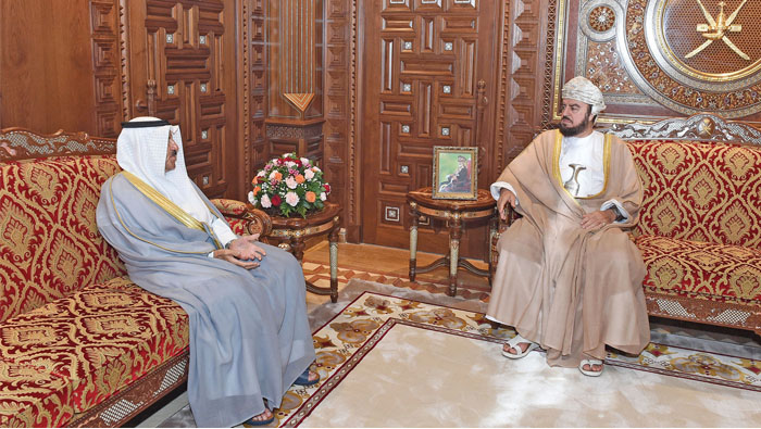 Sayyid Asa’ad bids farewell to Kuwait, Tunisia envoys to Oman