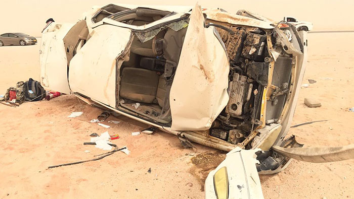 One killed, three injured in Oman road accident